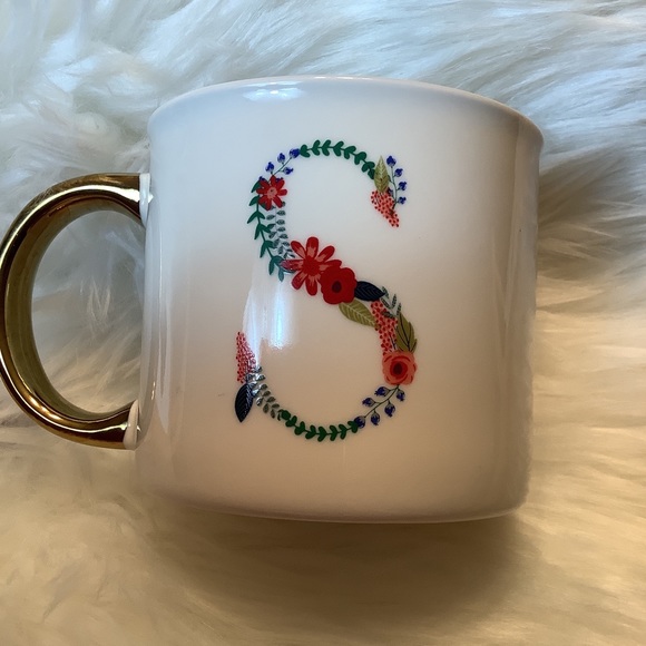Opalhouse Kitchen Opal House S Initial Mugcup Floral Letter With